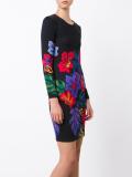 floral print knit dress