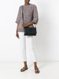 perforated logo crossbody bag
