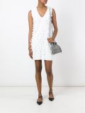 feather embellished dress