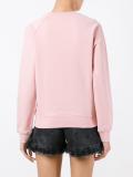 logo print sweatshirt