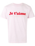 je t'aime双面T恤