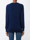 space intarsia jumper