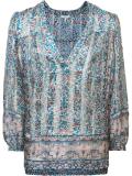 floral print blouse