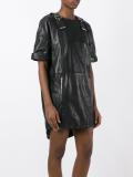 stylised buckles dress 