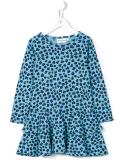 'Leopard Frill' dress
