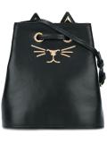'Feline' bucket bag