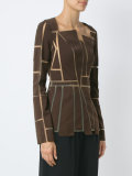 panelled blouse