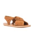 crossover front flat sandals