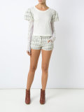 tweed shorts