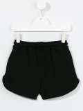 logo appliqué shorts