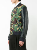 camouflage bomber jacket