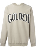 typography branded sweatshirt