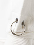 rings detail sweatshirt 