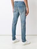 destroyed slim-fit jeans