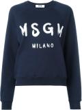 logo print jumper 
