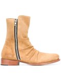 zipped ankle boots