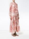 'Winsome' ruffle robe dress
