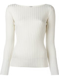 ribbed knit jumper 