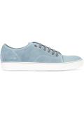 contrast toe cap sneakers