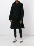 hooded coat