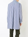 longline striped shirt