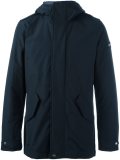 hooded padded coat