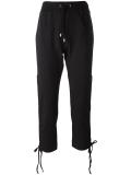 drawstring track pants