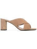 wrap front sandals