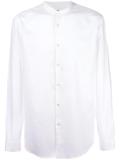 band collar shirt 