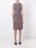 tweed fitted dress
