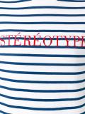 'stéréotype' embroidery T-shirt