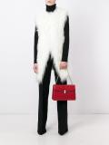 flap closure shoulder bag
