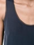 raw edge tank top