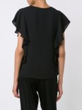 'Stella'荷叶边上衣