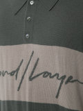 logo print polo shirt