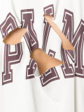 ripped logo polo shirt