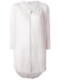 asymmetric open cardigan