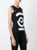 Tribal Markings print tank top