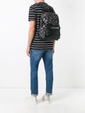 Evolutive Cranes print backpack