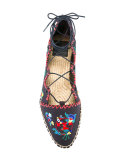 embroidered figures espadrilles 