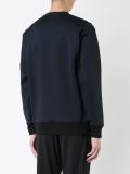 street plaque print sweatshirt