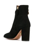 chunky heel ankle boots