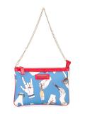 printed shoulder bag