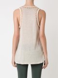embroidered tank top