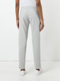 contrast trim track pants