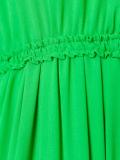V neck gown