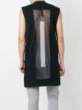 mesh panel tank top