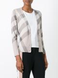 'Nova Check' cardigan