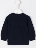 felt logo sweatshirt