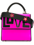 Love slogan tote